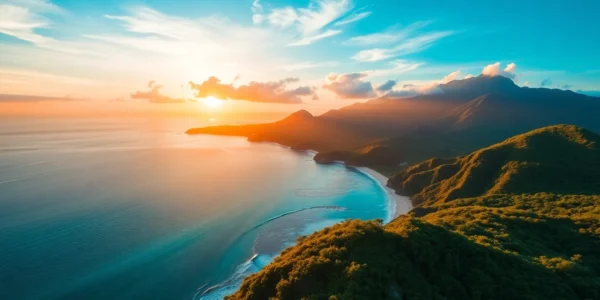 Lombok's stunning beaches and Rinjani volcano showcase Indonesia’s natural beauty for travelers seeking adventure and relaxation.